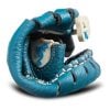 Боси обувки за прохождане Magical shoes - Moxy Baby Blue.С иновативна патентована система за връзки. MOXY BABY са леки и гъвкави