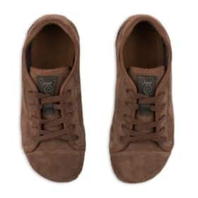 Боси обувки Promenade - Кафяв велур. Градски, класически стил, невероятен комфорт и най-високо качество на изработката