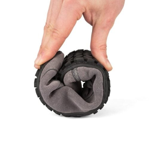 Боси обувки Promenade - Сив велур. Градски, класически стил, невероятен комфорт и най-високо качество на изработката