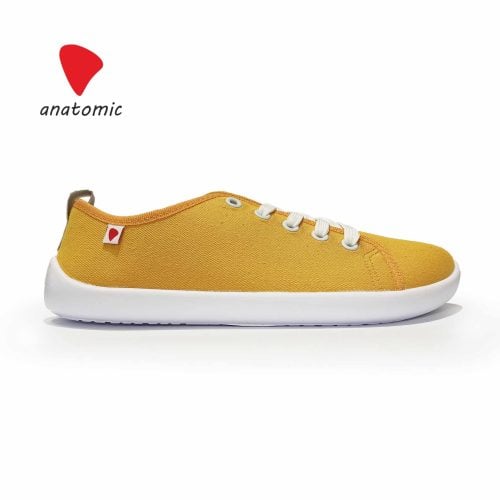 Боси обувки Anatomic Natural Yellow (текстил) са създадени като боси обувки като се има предвид моделът на формата на крака