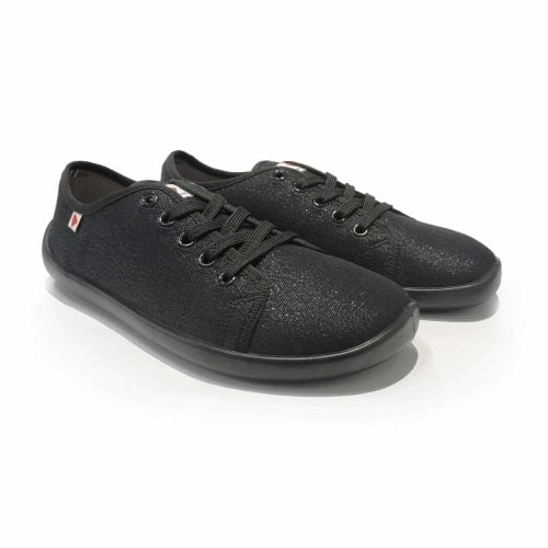 Боси обувки Anatomic Natural Black Sparkle са създадени като боси обувки, като се има предвид моделът на формата на крака.
