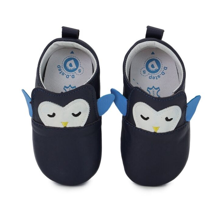 Боси пантофи - DD step Penguin - Бебешките боси пантофки D.D.step са предназначени за първите самостоятелни крачки на вашите деца.