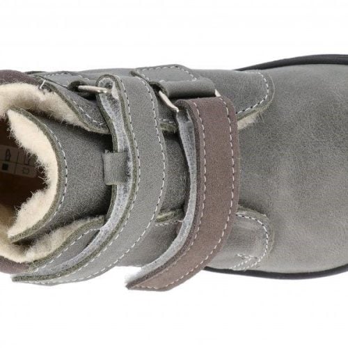 Боси Ботуши Jonap Jerry Gray са зимни боси ботуши.Изолирани с мериносова вълна.Гъвкава издръжлива подметка , подвижна стелка без поддръжка на свода.