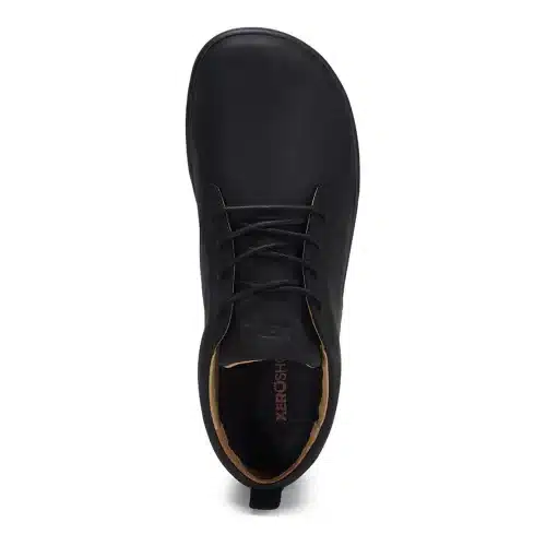 Боси обувки Xero Shoes Glenn Dark - Докато носите Glenn, пълнозърнестата, водоотблъскваща кожа се прилепва към крака ви.Комбинирайте това с гъвкавостта.