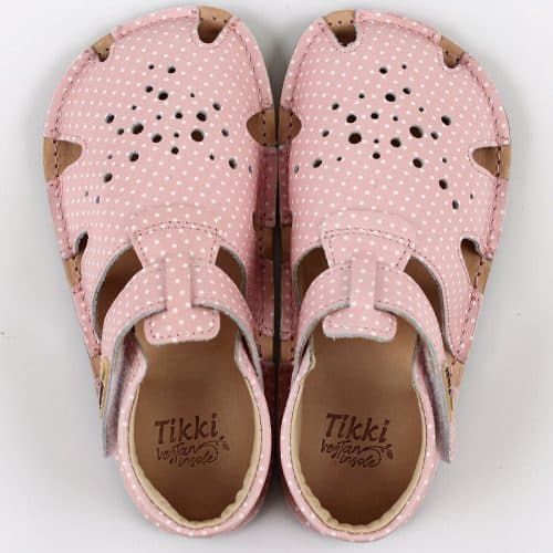 Боси Сандали Tikki Aranya-Pastel, боси обувки Tikki за деца и възрастни , Боси сандали за прохождане и градина, летни сандали Тикки