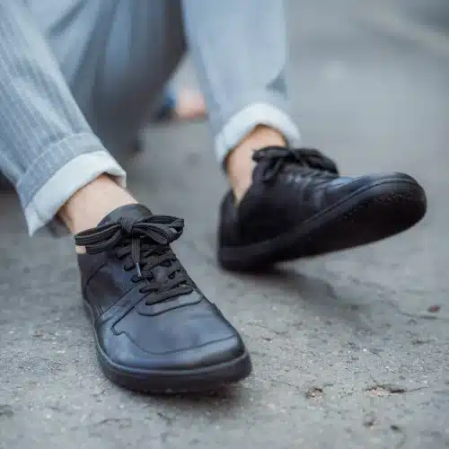 Боси обувки ANGLES DIONYSUS - Black.Унисекс обувки ,произход на материалите в Италия и производство в Португалия.сезони: пролет, лято,есен