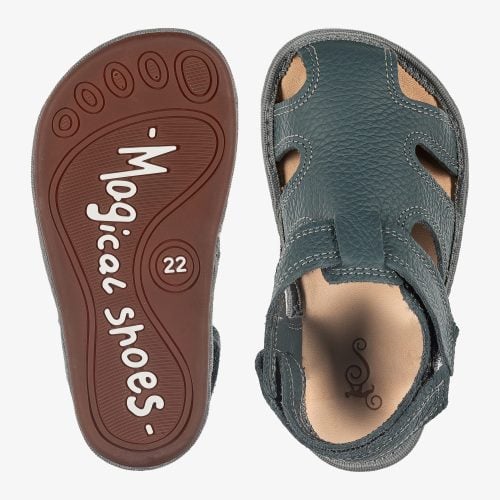 Детски сандали Janu - Пълноценно решение за здравето на крачетата. Изработени от висококачествена кожа. Подходящи и за прохождане.