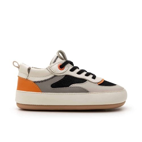 Боси обувки Tip Toey Joey Step - Tangerine Естествена кожа, подметка от естествен каучук - идеални за Вашето прохождащо, или пък вече пораснало дете.