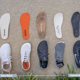 Най-доброте боси обувки за тесни крака