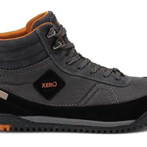 Мъжките боси обувки Ridgeway Hiker от Xero Shoes са абсолютно задължителни за пешеходни турове или разходки в планината. Водоустойчиви, стабилна подметка.