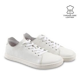 Боси сникърси LANG.S - Zen Pure. Оптимално пространство за пръстите, естествена кожа, обработка без хром, подплата от естествена кожа.