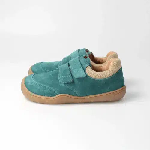 Боси обувки Blifestyle SKINK Petrol. Комфортни, направени от органична кожа, дишаща подплата, гъвкава подплата за оптимално усещане на земята.