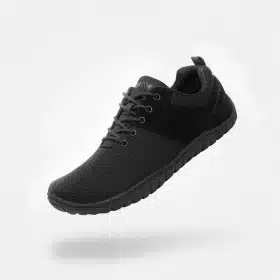 Боси маратонки Saguaro мрежести в черно