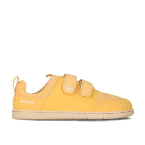 Детски дишащи мрежести маратонки за широки крака Be Lenka - Bounty в жълто.