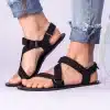 Дамски сандали Be Lenka Flexi Black са боси сандали отa удобна материя. Дизайнът и семплите цветови комбинации. Снимка 12