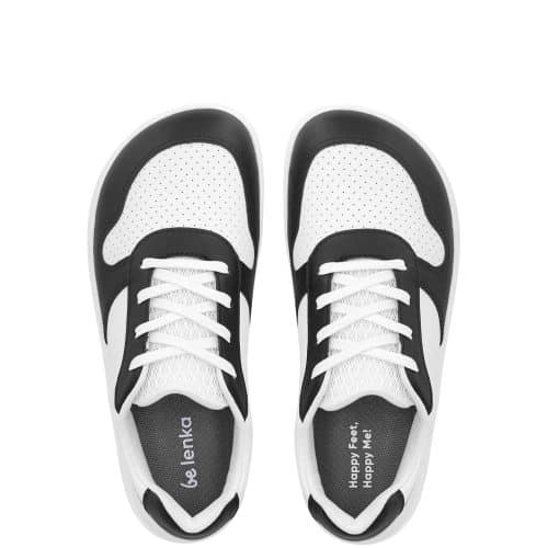 Юношески маратонки за широки крака Be Lenka - Scoot в бяло и черно.