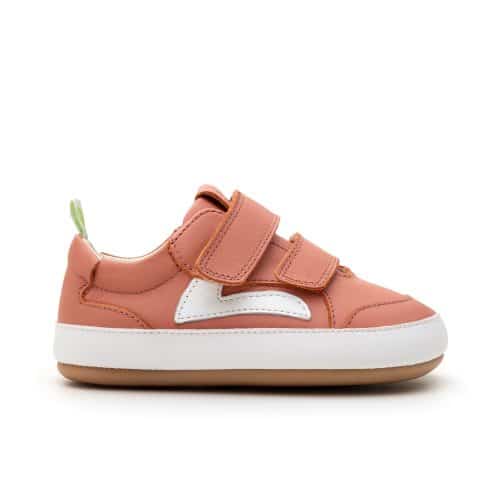 Бебешки боси обувки, подходящи и при прохождане - Tip Toey Joey в розово