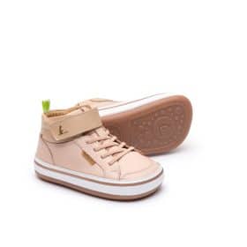 Детски боси боти Tip Toey Joey в розов бляскав цвят