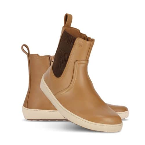 Боси дамски боти Be Lenka - Allure в цвят светъл коняк.