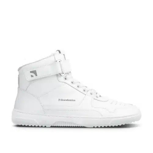 Боси маратонки Barberics Zing High Top в бял цвят. Снимка 1