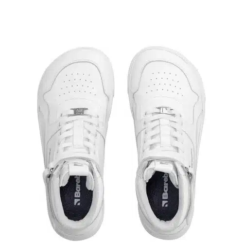 Боси маратонки Barberics Zing High Top в бял цвят. Снимка 3