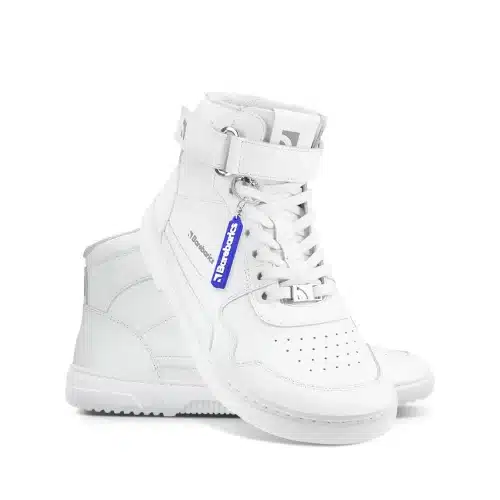 Боси маратонки Barberics Zing High Top в бял цвят. Снимка 2
