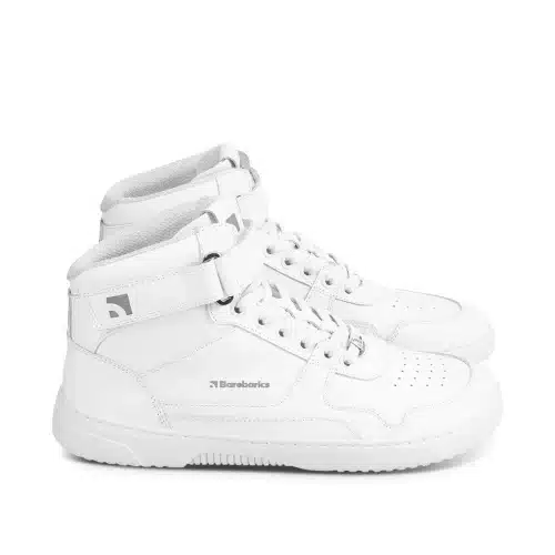 Боси маратонки Barberics Zing High Top в бял цвят. Снимка 6