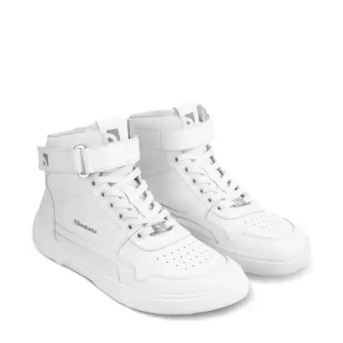 Боси маратонки Barberics Zing High Top в бял цвят. Снимка 5
