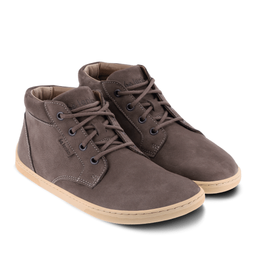 боси обувки за възрастни в шоколадово кафяв цвят