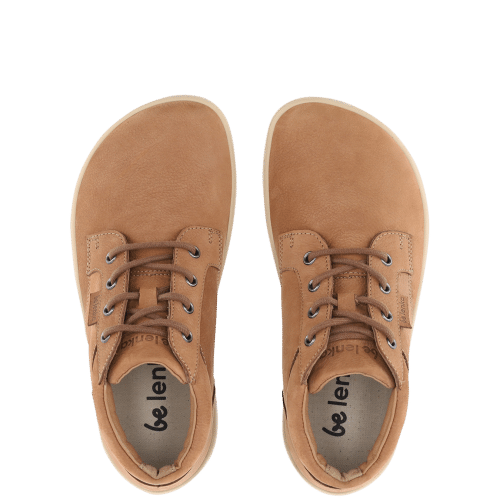 боси обувки за възрастни в канелоно кафяв цвят