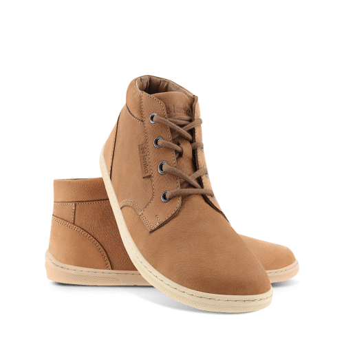 боси обувки за възрастни в канелоно кафяв цвят