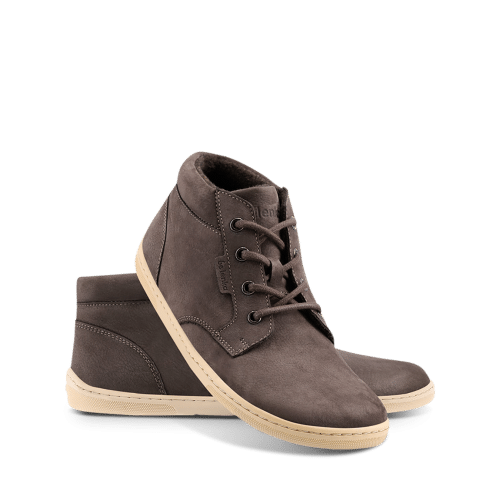 боси обувки за възрастни в кафяв цвят