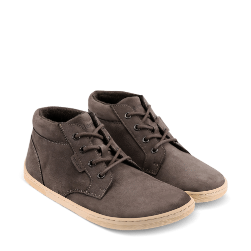 боси обувки за възрастни в кафяв цвят