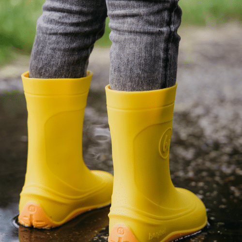 Боси гумени ботуши Be lenka в жълт цвят