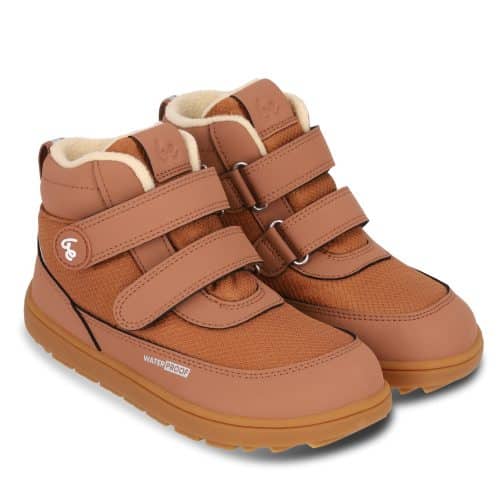 Детски зимни водоустойчиви ботуши Be Lenka - Zippu в кафяво