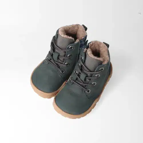 Боси ботуши с вълна bLifestyle в син цвят