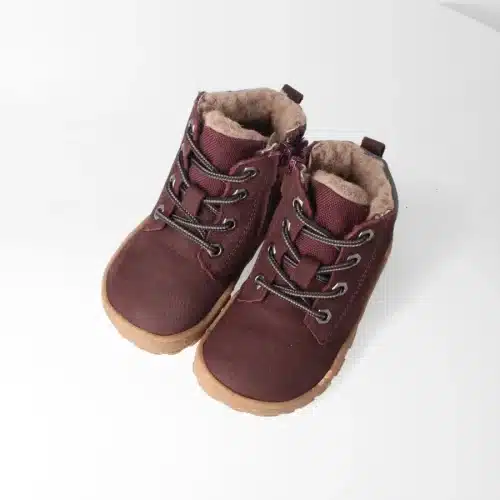 Боси ботуши с вълна bLifestyle в бордо