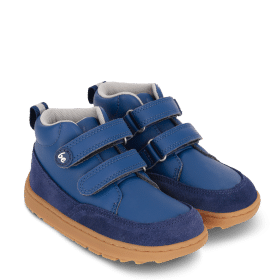 Есенни детски боси обувки be Lenka в син цвят