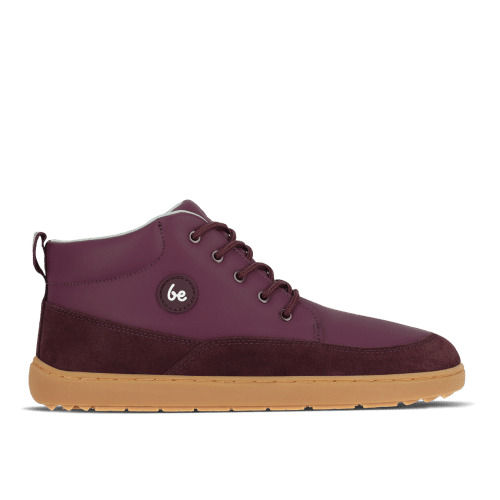 Есенни детски боси обувки be Lenka в червен цвят