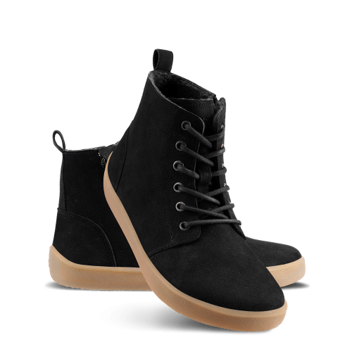 зимни боси обувки за възрастни Be lenka в черен мат цвят