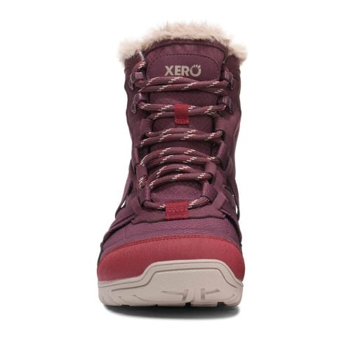 Дамски боси ботуши Xero - Alpine в лилаво и червено