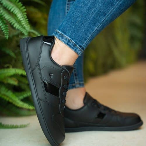 Дамски боси обувки Be Lenka - Cellestia. Елегантни, в черно, с акцентиращ детайл.