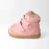 Зимни боси детски ботуши bLifestyle в пастелно розово