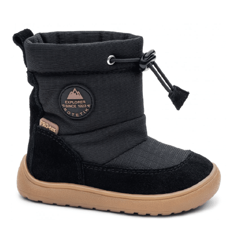 Боси апрески за момче и момиче Protetika в черно