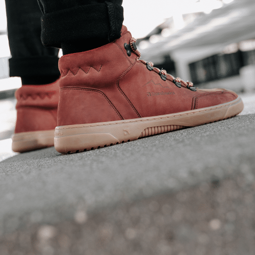 Боси обувки за възрастни be lenka elements в кафяв цвят. Странична снимка