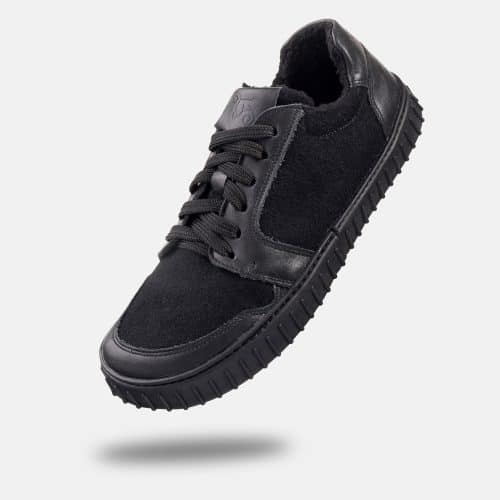 Боси маратонки с вълна Magical Shoes - Merix в черно