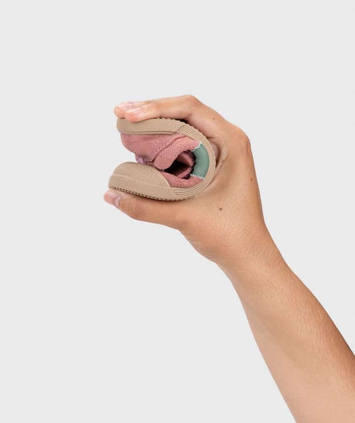 Велурени обувки IGOR - Berlin Rosa - боси сникърси в розово