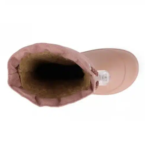 Боси гумени ботуши IGOR с подплата в пастелно розово