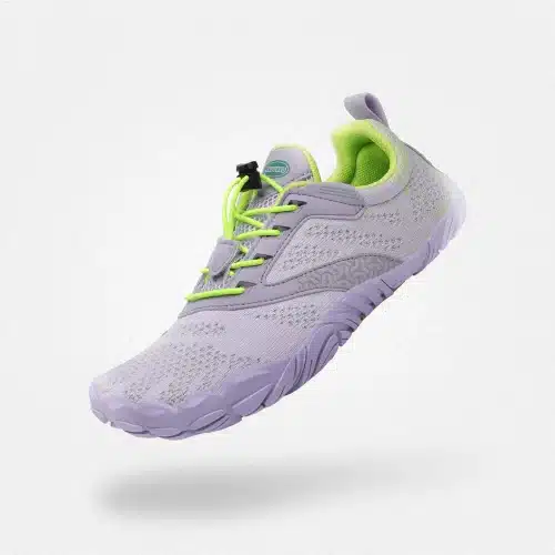 Детски боси обувки Saguaro - Free I в пастелен лилав цвят