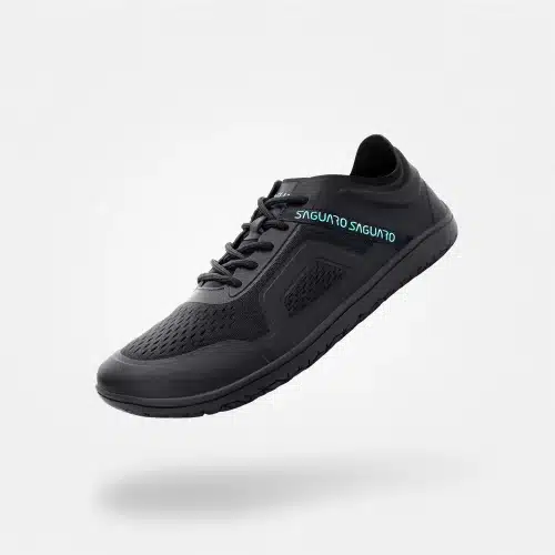 Платнени боси обувки Saguaro - Wish II в черно